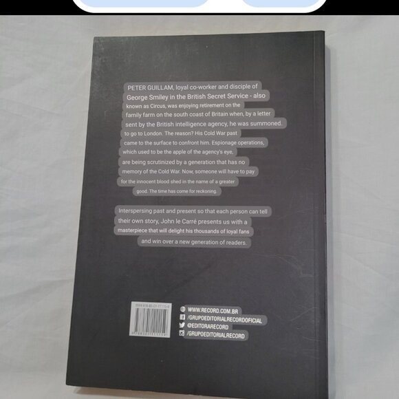 John Lecarre Book "Um Legado de Espioes" Written in Portuguese 1st Edition - Picture 4 of 11